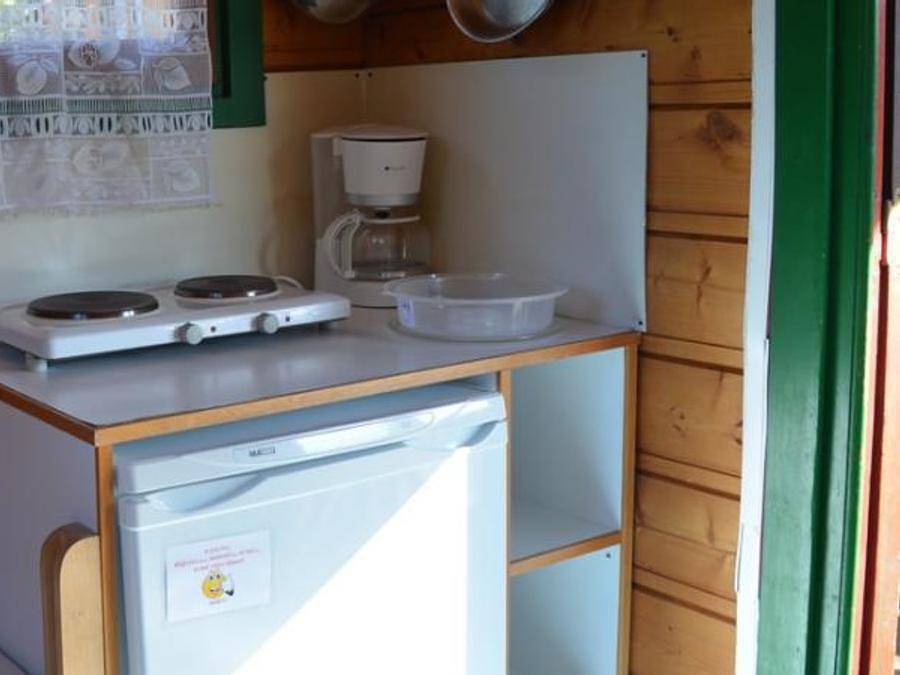 Camping de Saulieu - Chalet 2 personen - Mini-Chalet Anaïs zonder sanitair in Saulieu, Montbard en omgeving