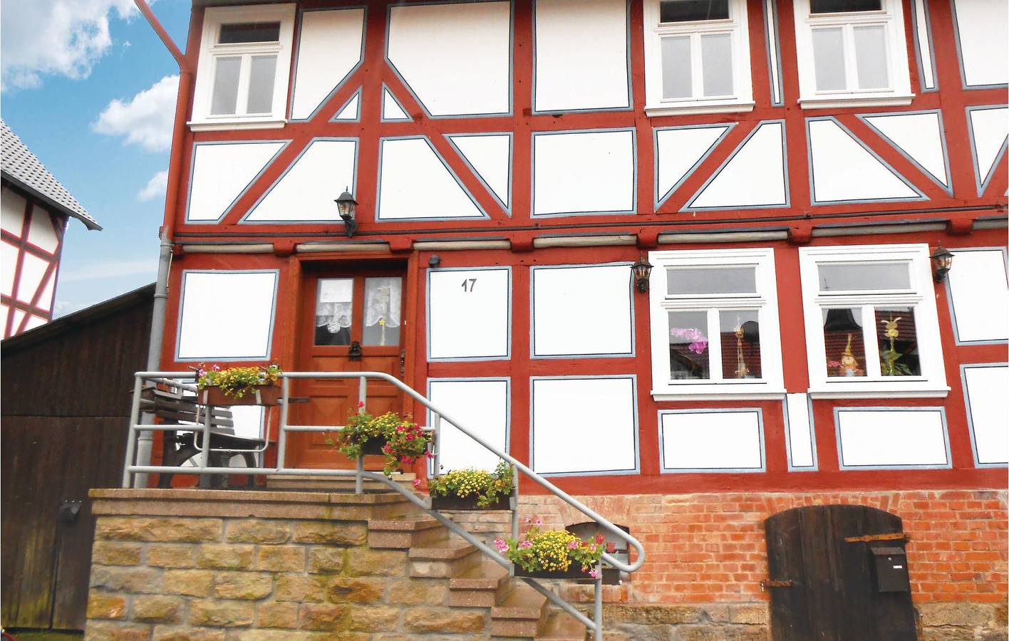 Gemütliche Wohnung mit Terrasse, Parkplatz und Internet, 1,5 km von Landefeld entfernt in Spangenberg, Schwalm-Eder-Kreis