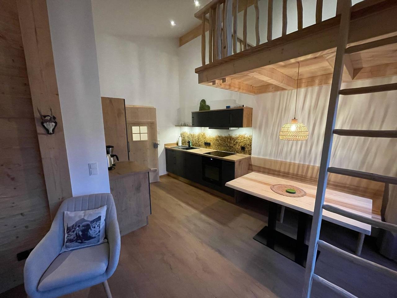 Ganze Ferienwohnung, Stadl-Lodge Hinterstein in Hinterstein, Bad Hindelang