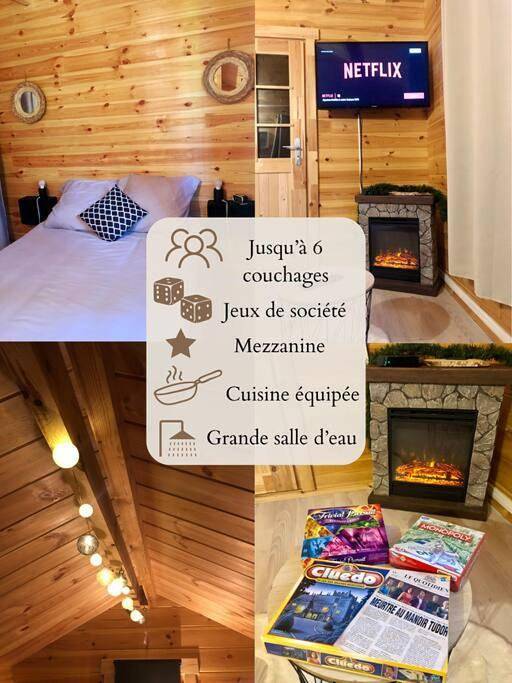 Le Chalet - Piscine - Netflix and chill in Nargis (actrice), Région de Montargis