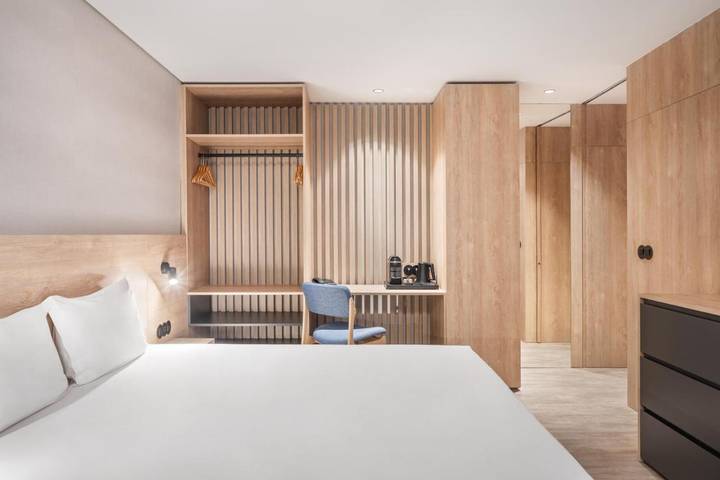 Aparthotel para 4 pessoas, com terraço no Porto