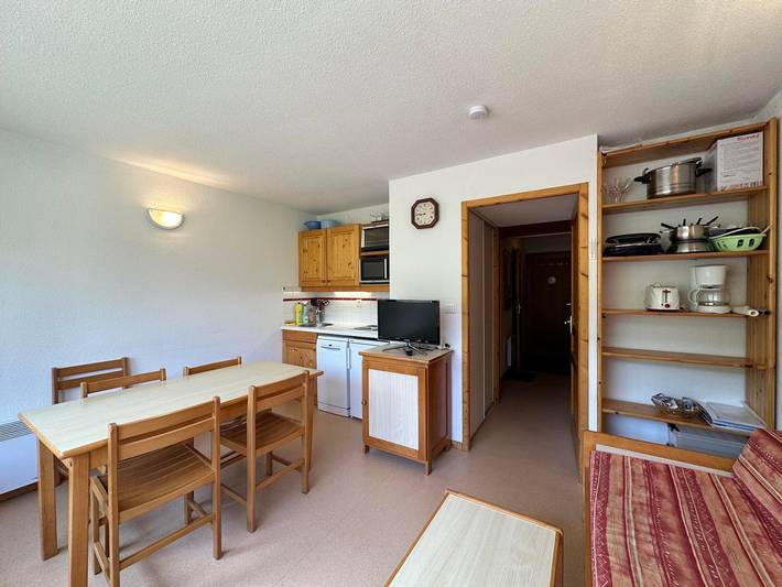 Ganze Wohnung, 1-Zimmer-Wohnung, Bergnische, Pistenblick, 4 Pers in Station de Morillon, Grand Massif