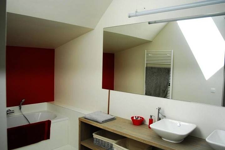 Chambre d’hôte pour 2 personnes, avec Terrasse ainsi que Jardin et Vue à Furnes