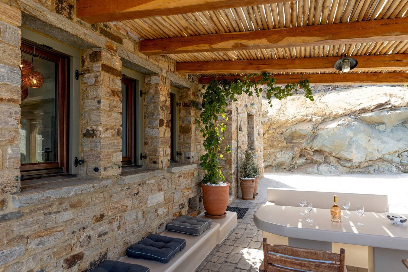 Ferienhaus für 5 Personen mit Ausblick in Kykladen