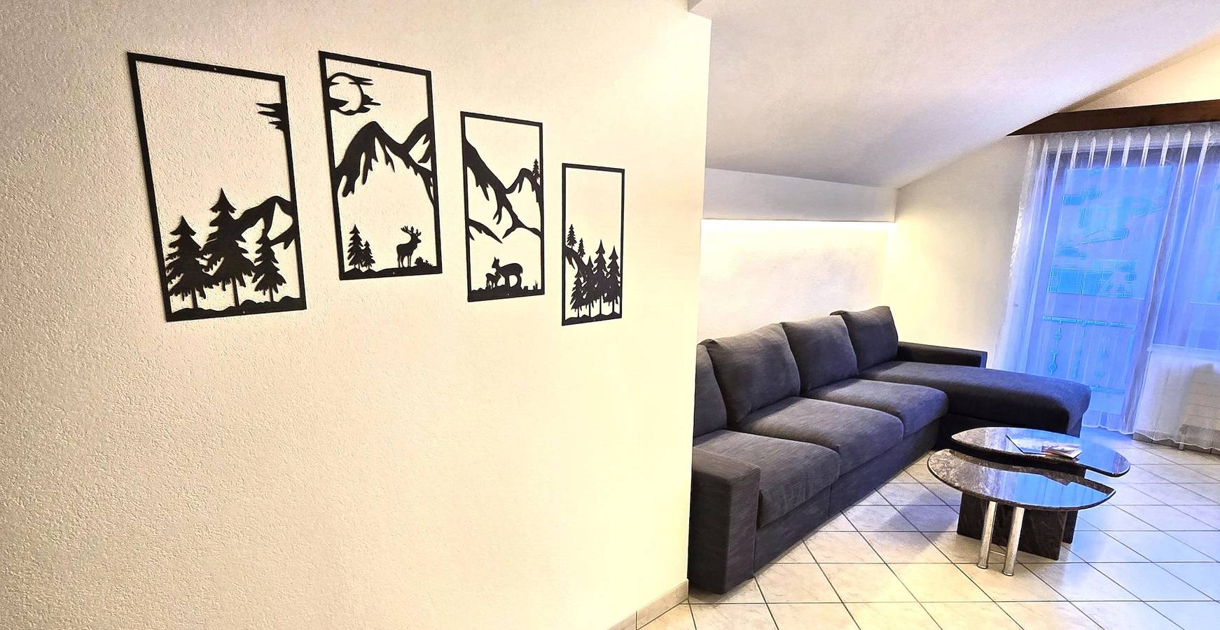 Apartamento vacacional entero, Appartamento a 6 letti "Dom" in Saas-Grund, Alpes del Valais