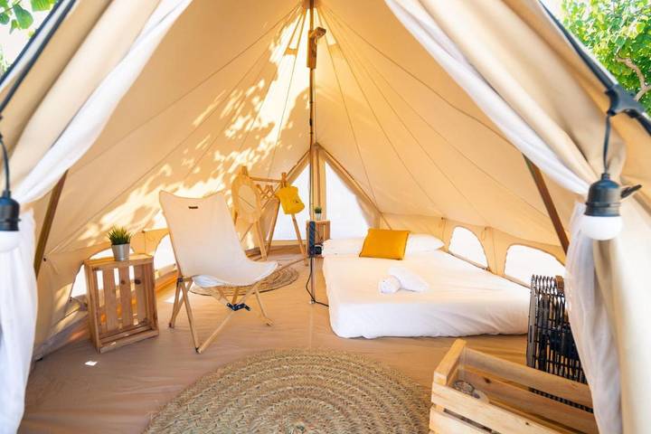 Camping für 2 Personen, mit Garten und Pool an der Costa de la Luz - 4