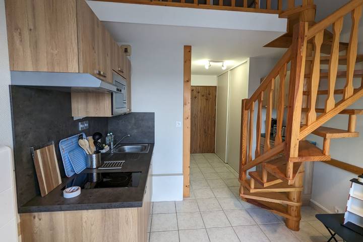 Appartement de vacances pour 2 personnes, avec terrasse, animaux acceptés