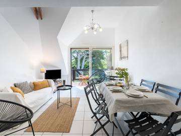 Gîte pour 4 personnes, avec balcon, animaux acceptés dans Plage de la Légenèse