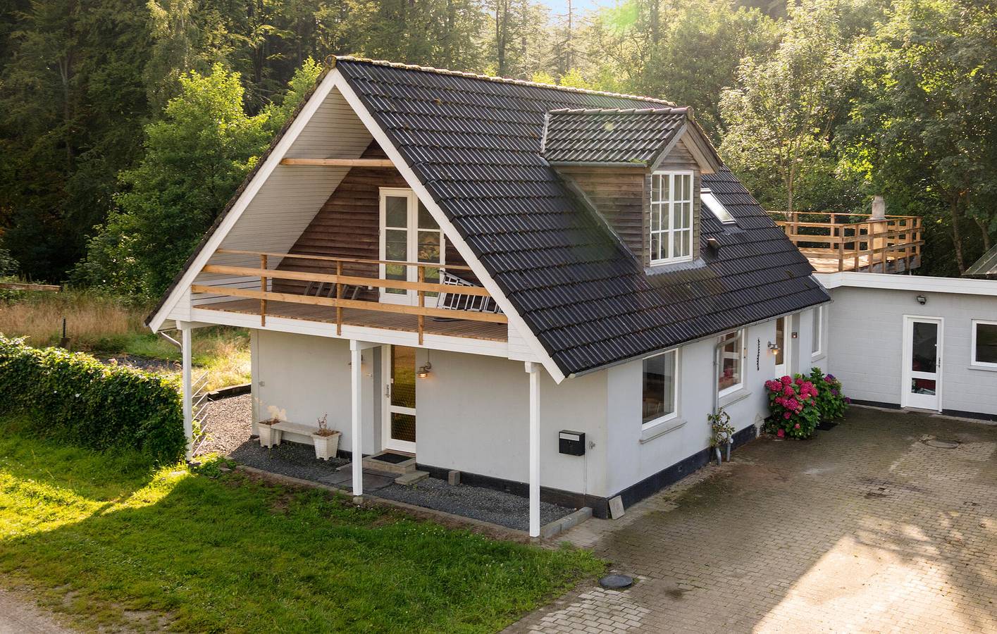 Ferienhaus für 6 Personen mit Terrasse in Mørkholt, Børkop