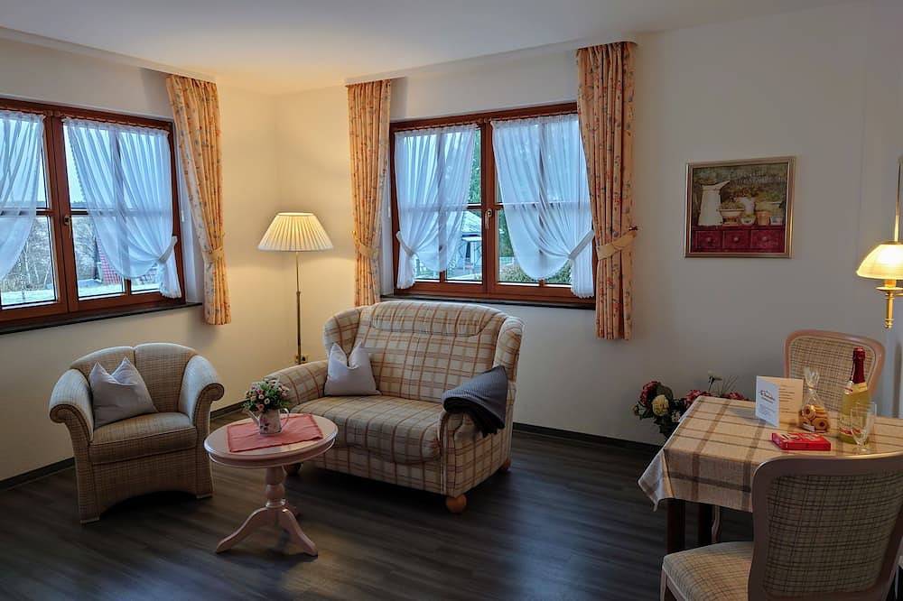 Ganze Wohnung, Ferien.Glück - barrierefrei - Ferienwohnungen Am Brockenblick in Sorge, Harzvorland