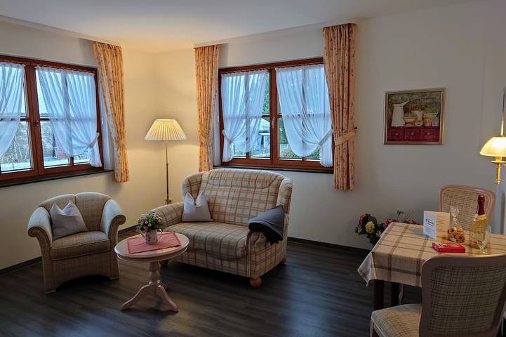 Ganze Wohnung, Ferien.Glück - barrierefrei - Ferienwohnungen Am Brockenblick in Sorge, Harzvorland