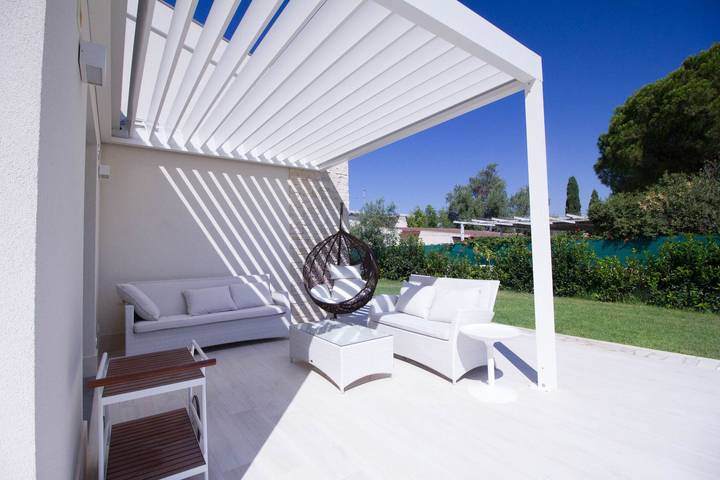 Villa Giame heated pool - Villa Giame in Pozzallo, Provincia de Ragusa