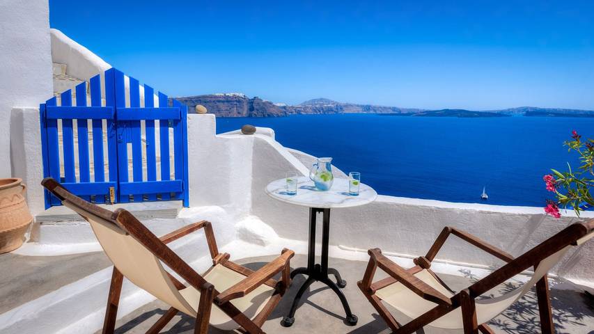 Villa pour 2 personnes, avec Vue sur l’océan et Terrasse à Oia - 2