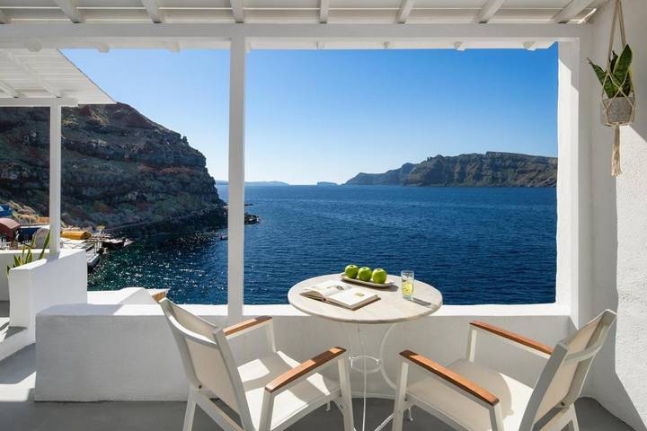 Chambre d’hôte pour 3 personnes, avec vue et balcon à Oia - 3