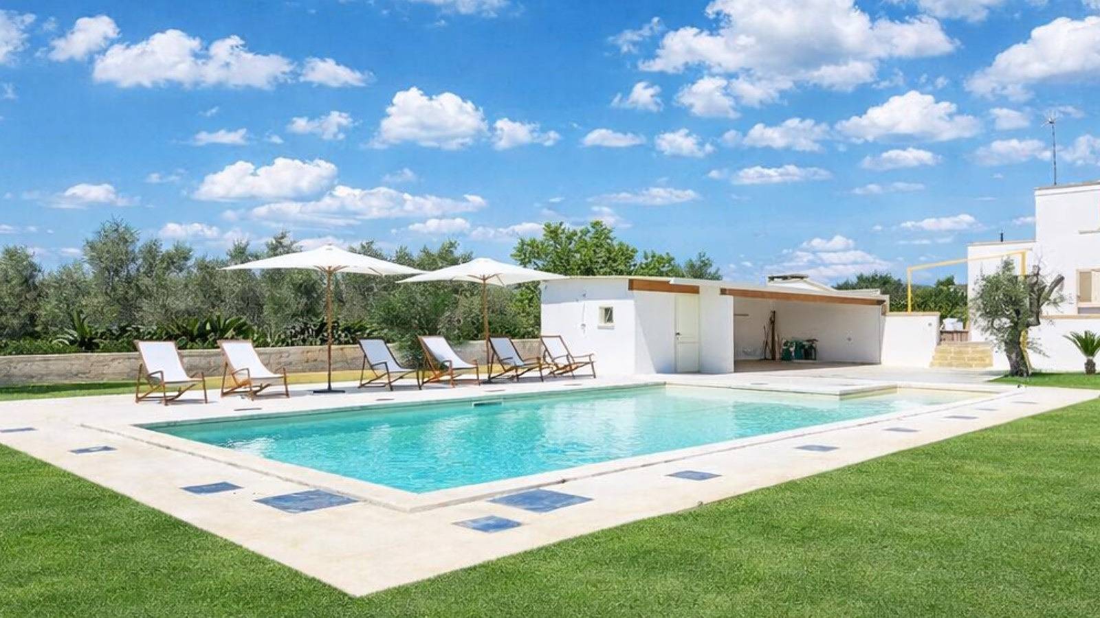 Villa Calura - 3 camere piscina wifi in Torre Suda, Racale