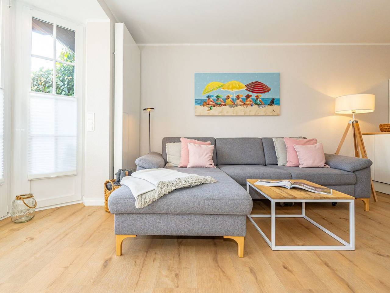 Ganze Ferienwohnung, Inselnest - Ferienhausteil für bis 4 Personen mit Garten. - Nur 350 Meter bis zum Strand! in Westerland, Sylt (Gemeinde)