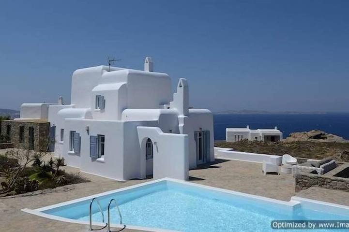 Villa for 10 people, with balcony/terrace in Agios Stefanos