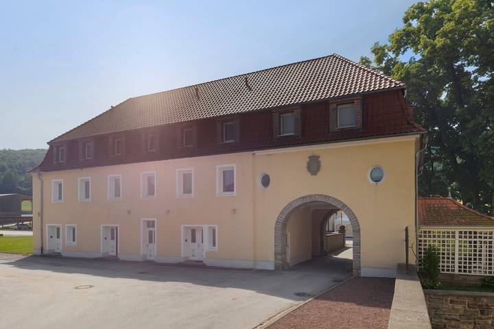 Geheel appartement, Appartement '2 - Goldfever' met privéterras, gedeelde tuin en Wi-Fi in Balve, Sorpesee