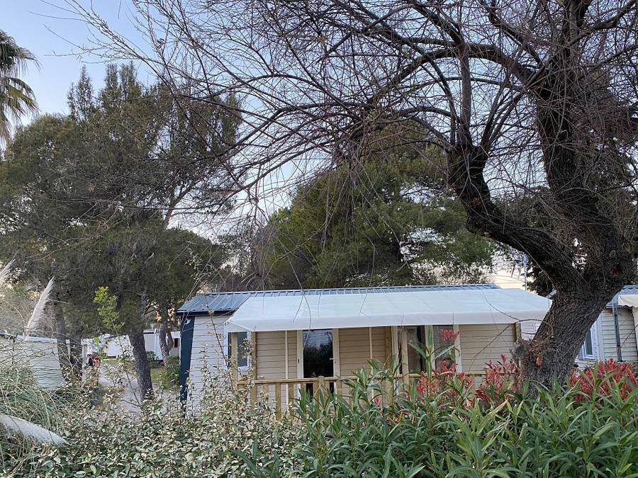 Camping de l'Arnel - Mobilhome 4 personas - Nido N°85 - 2 hab. in Villeneuve-lès-Maguelone, Côte d'Améthyste