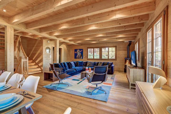 Chalet le Chapeau in La Tzoumaz, Riddes
