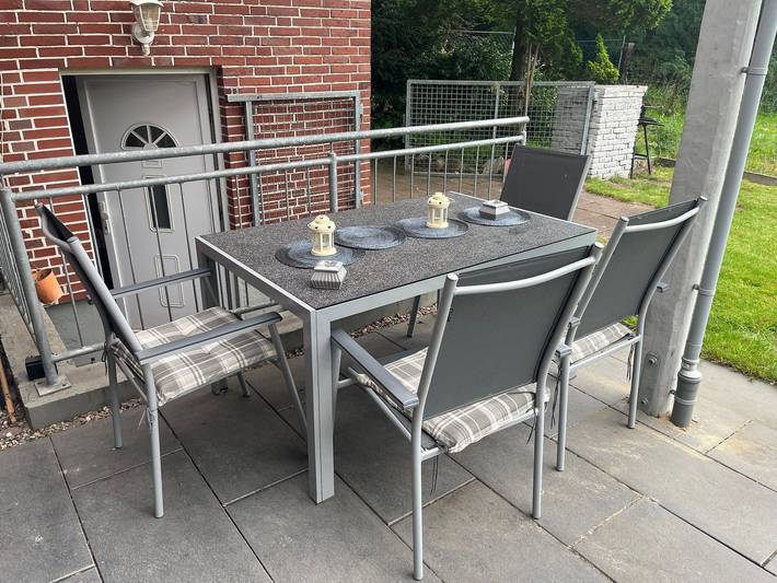 Ferienwohnung für 4 Personen, mit Garten und Terrasse, kinderfreundlich