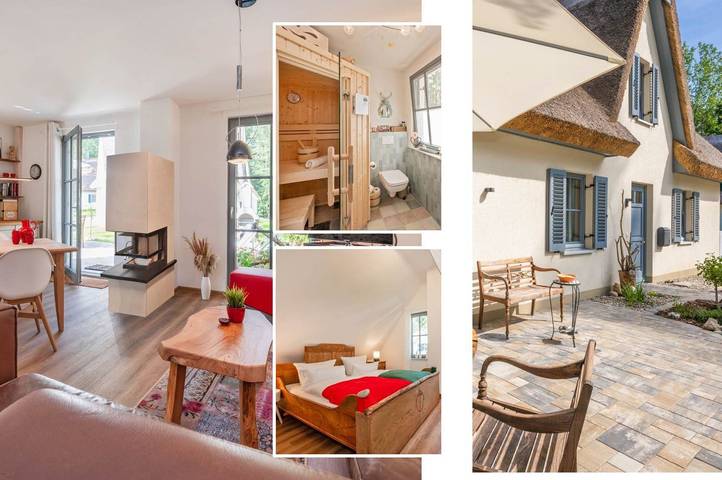 Ferienhaus für 4 Personen, mit Garten und Sauna in Zirchow