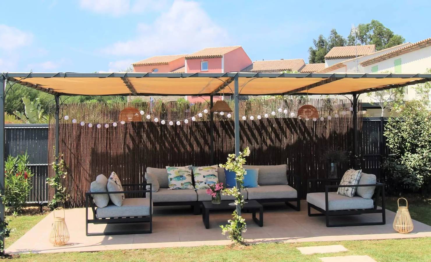 Villa voor 8 personen met privé zwembad en strand te voet in Grimaud in Grimaud, Middellandse Zeekust (Frankrijk)