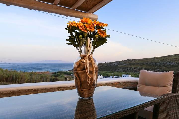 Apartment for 4 people, with hot tub and garden in Mykonos