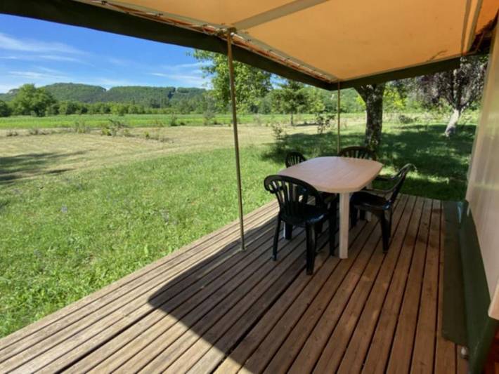 Location de vacances pour 4 personnes, avec bassin pour enfant à Saint-Cybranet - 4