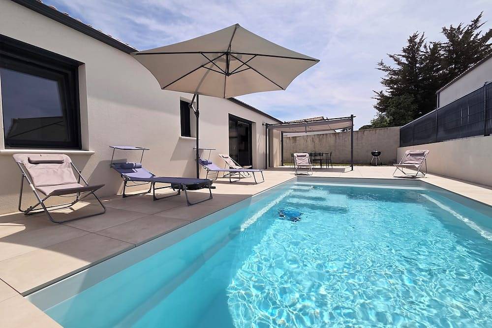 Villa Azur : Moderne & Piscine Privée! in Saint-Jean-de-Monts, Vendée