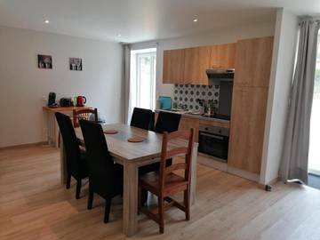 Gîte pour 8 personnes, avec jardin et terrasse à La Glacerie