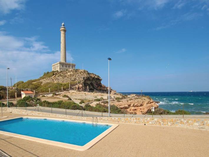 Location de vacances pour 6 personnes, avec Balcon/Terrasse et Balcon ainsi que Jardin et Piscine à Carthagène - 2