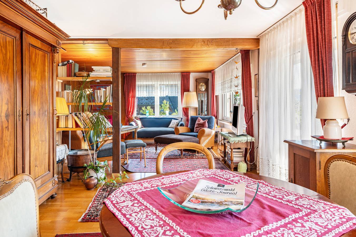 Ganze Wohnung, Apartment 'Kropp' mit Bergblick, Balkon und Wlan in Suedlicher Schwarzwald, Steinen