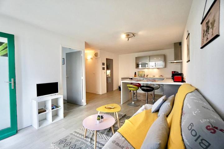 Gîte pour 4 personnes, avec jardin, animaux acceptés dans Plage du Courégant