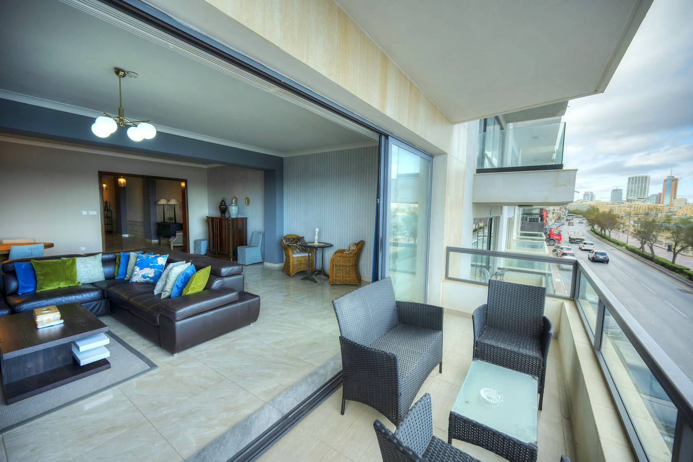Appartamento intero, Appartamento vacanze per 7 persone con balcone in Sliema, Isola di Malta