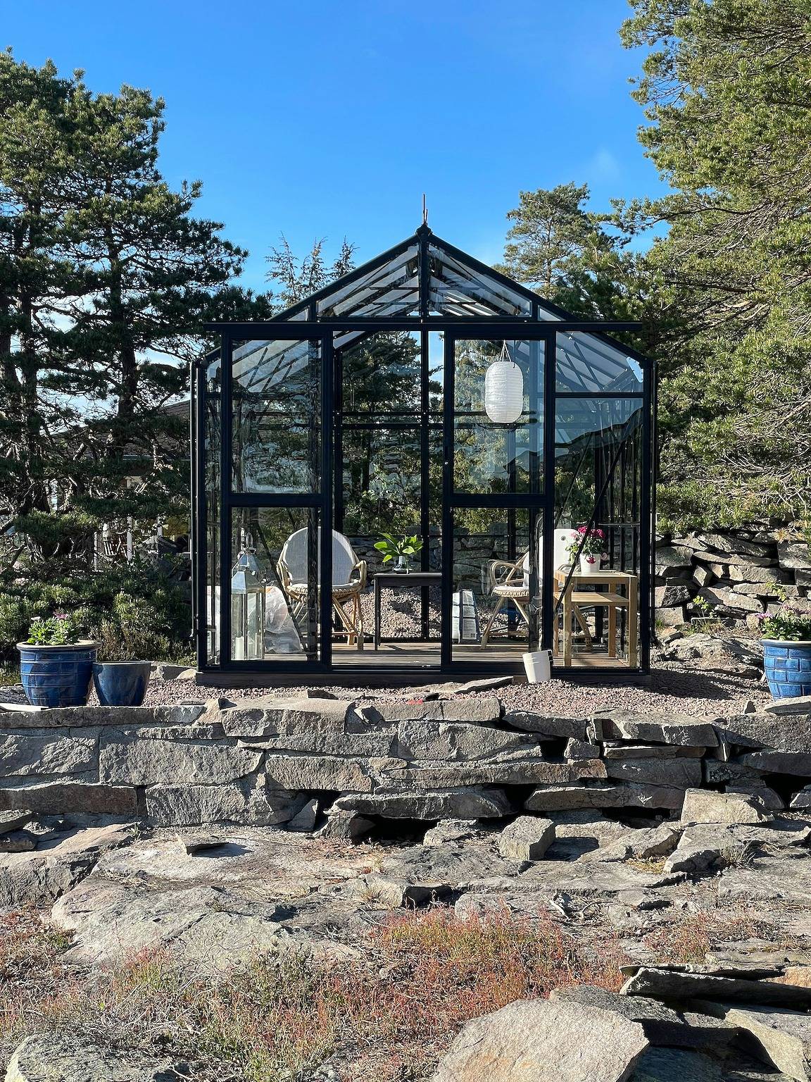 Hyggeligt sommerhus med havudsigt og to terrasser in Tjøme