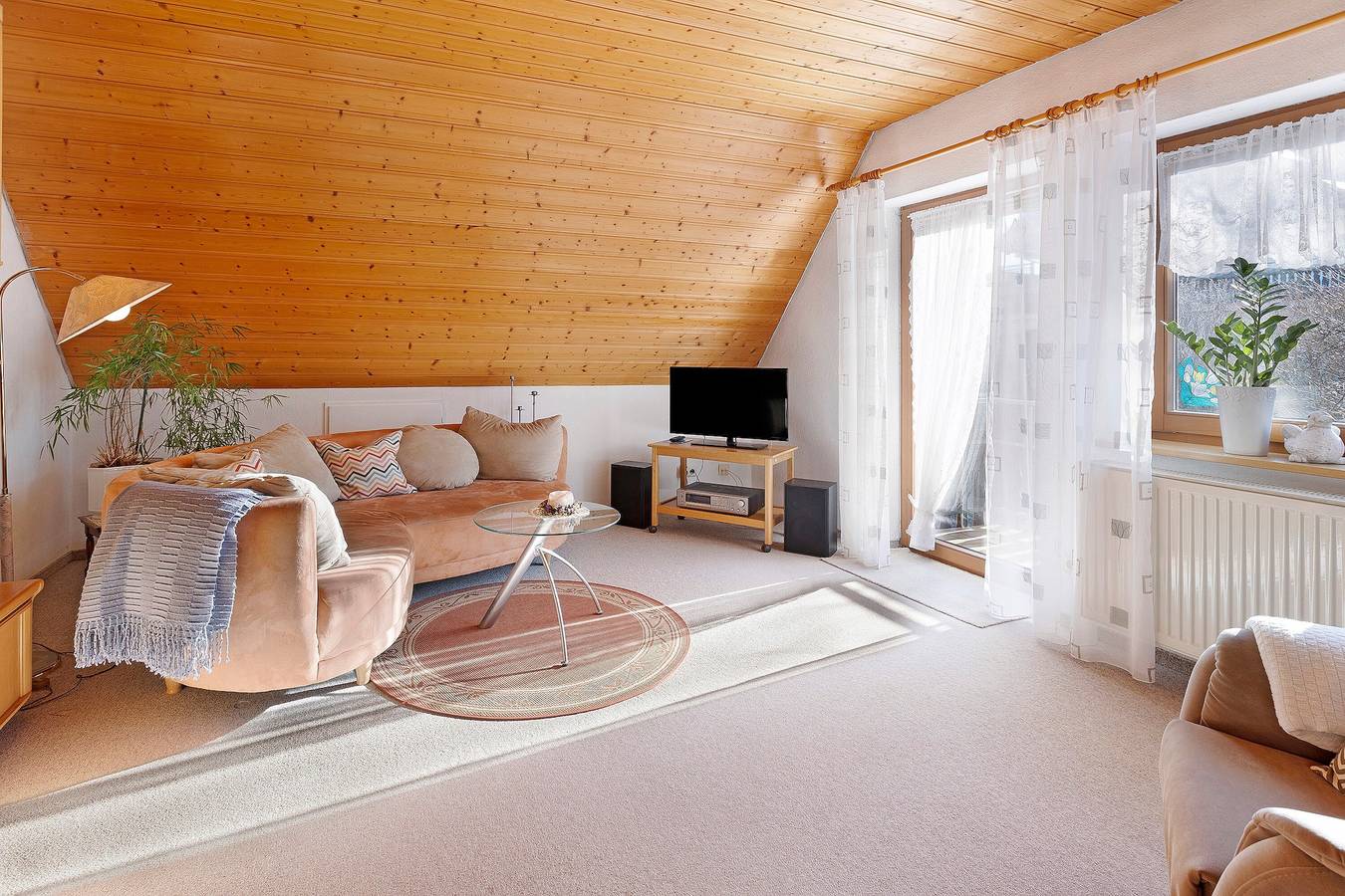 Ganze Wohnung, Ferienwohnung 'Ferienwohnung Birkenberger' mit Bergblick, Balkon und Wlan in Löffingen, Südschwarzwald