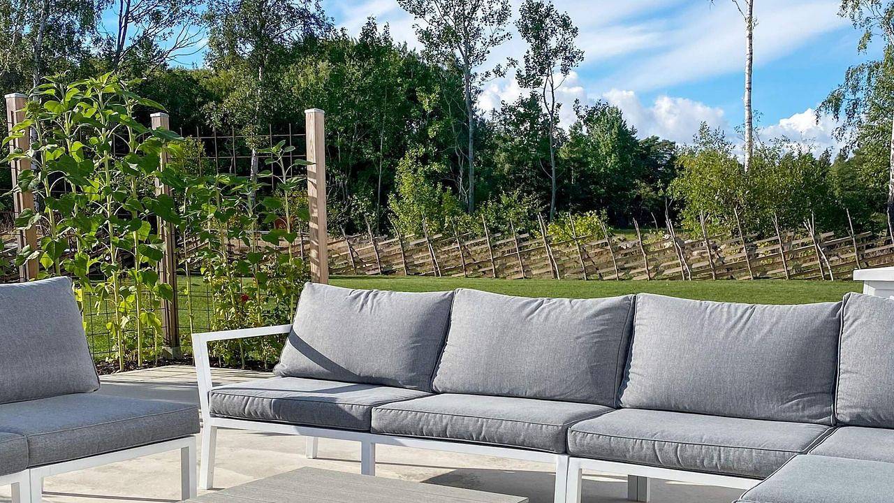Feriehus for 12 personer med have in Tofta, Gotland