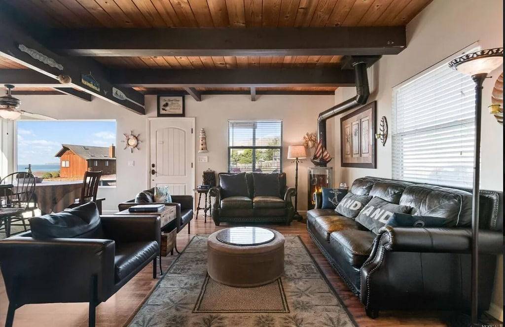 Dillon Beach House with Ocean Views 1 Min Walk to Beach Path in Dillon Beach, California North Coast