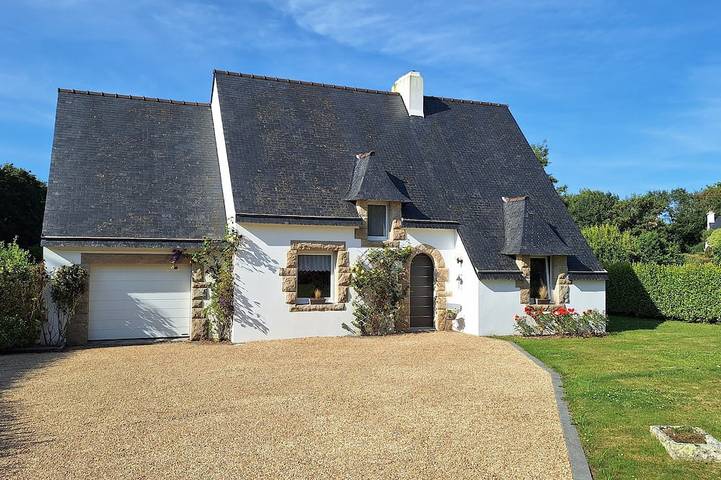 Maison de vacances pour 4 personnes, avec jardin à Landunvez