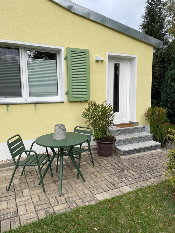 Ferienhaus für 3 Personen, mit Terrasse und Garten sowie Ausblick in Falkenstein/Harz