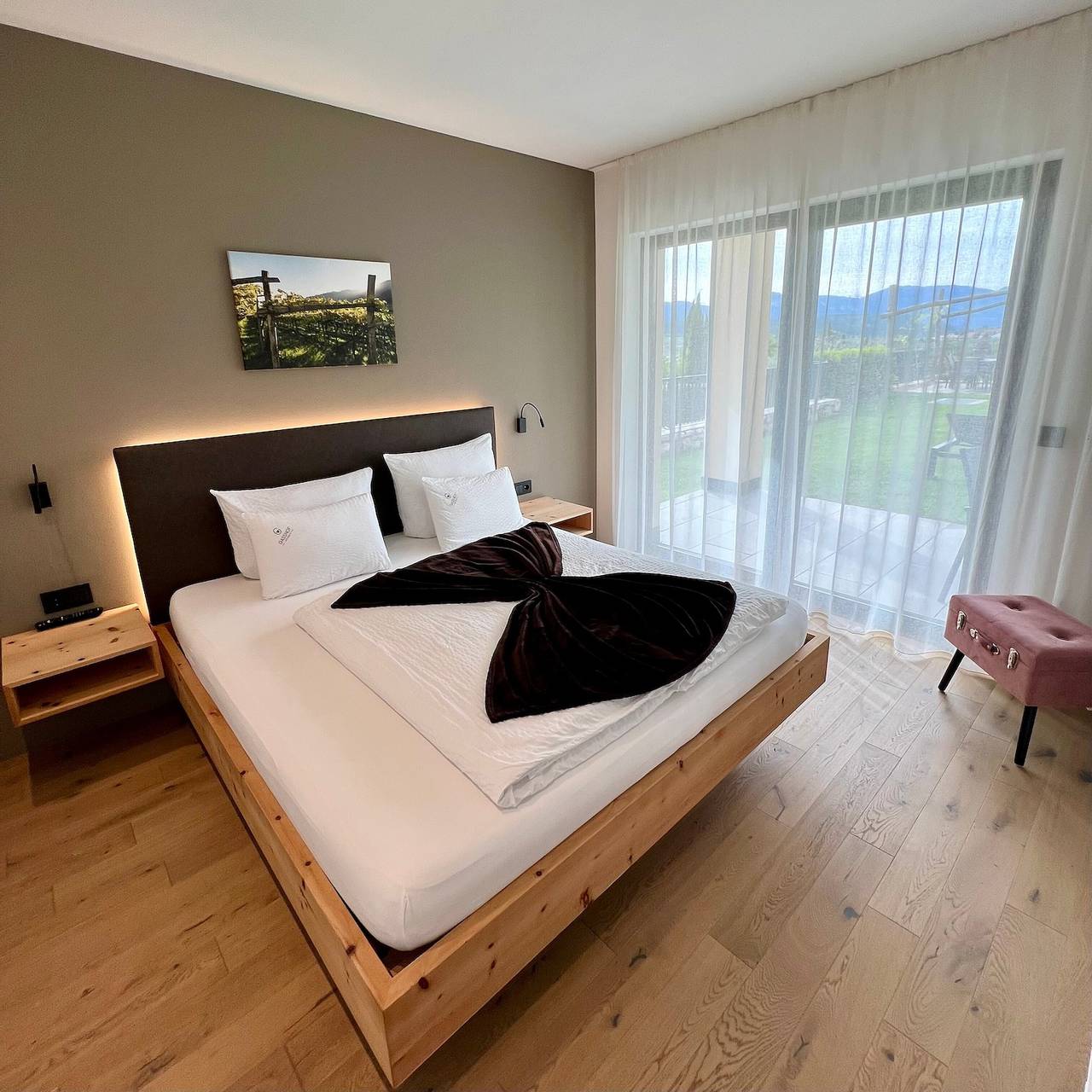 Appartement Weingut Gasshof Alma met bergzicht, zwembad en sauna, foto 8
