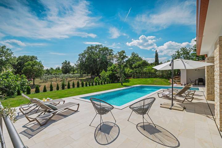 Villa für 6 Personen, mit Garten und Pool in Istrien - 4