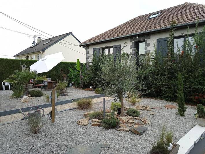 Appartement de vacances pour 2 personnes, avec Balcon et Terrasse ainsi que Jardin et Vue