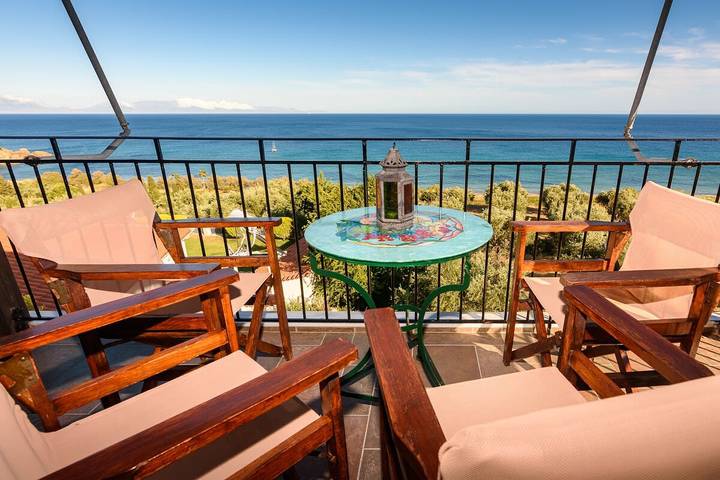 Ferienhaus für 4 Personen, mit Meerblick und Garten in Koroni