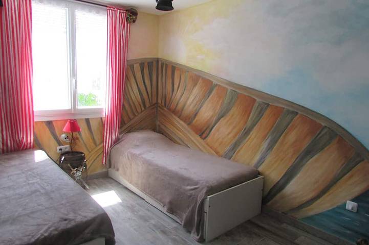 Location de vacances pour 6 personnes, avec jardin à Bréhal - 4