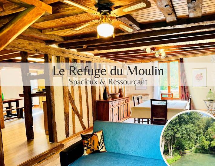 Gîte pour 6 personnes, avec Vue à Sainte-Maure