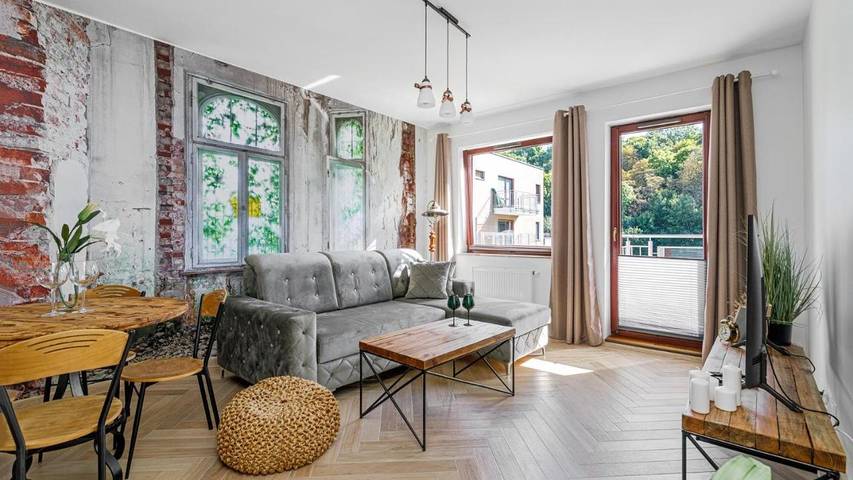 Apartament wakacyjny dla 4 osób, z Balkon w Chełm