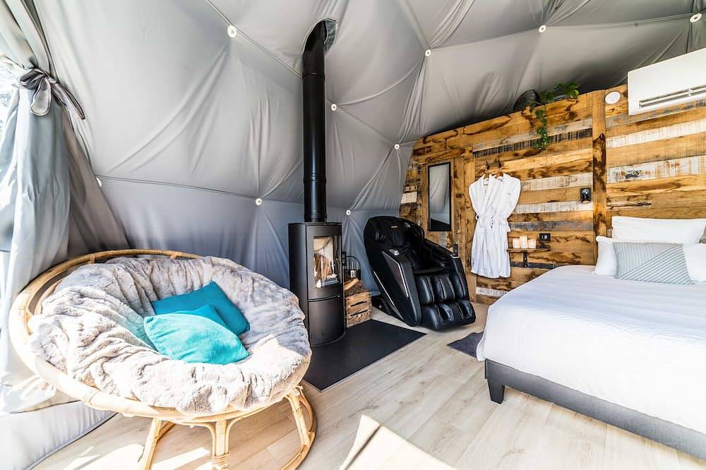 \"Clair de Lune\" – Luxury Dome 40 m² – Jacuzzi in La Dornac, Périgord Noir