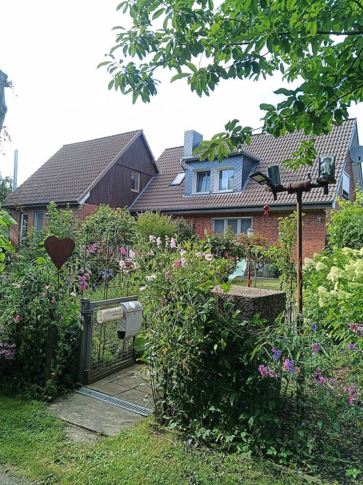 Ferienwohnung für 4 Personen, mit Balkon und Terrasse sowie Garten in Barkelsby